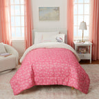 Hello Kitty Reversible Comforter and Sham Set, Twin/Full, Sanrio