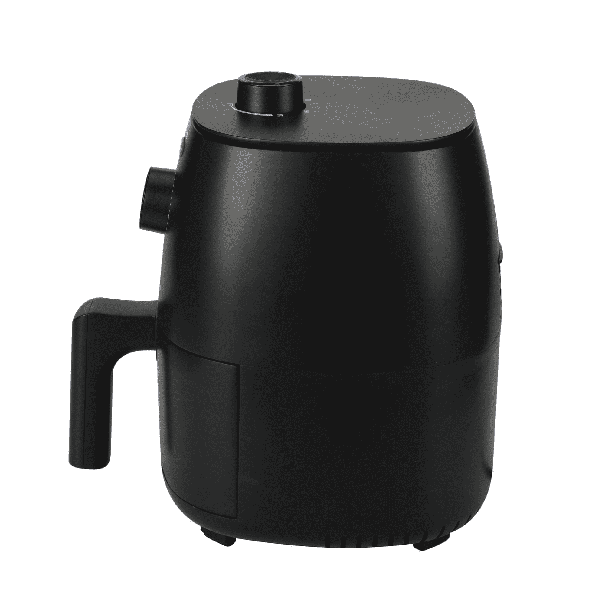 Mainstays 2.2 Qt Air Fryer in Arctic Black with Non-Stick Basket