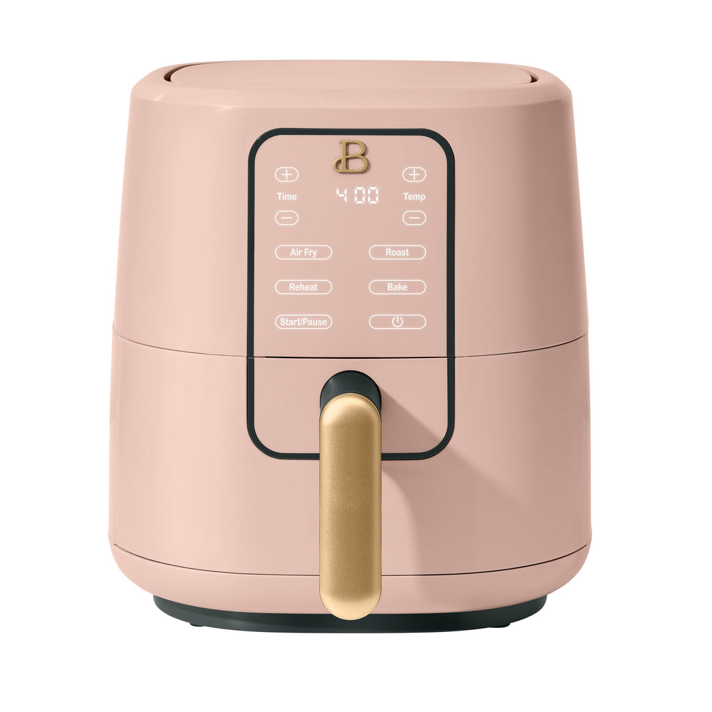 3 Qt Air Fryer with TurboCrisp Technology, EverGood Ceramic Nonstick Coating, White Icing by