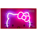 Hello Kitty 9" W x 5" H Acrylic LED Neon Box Light