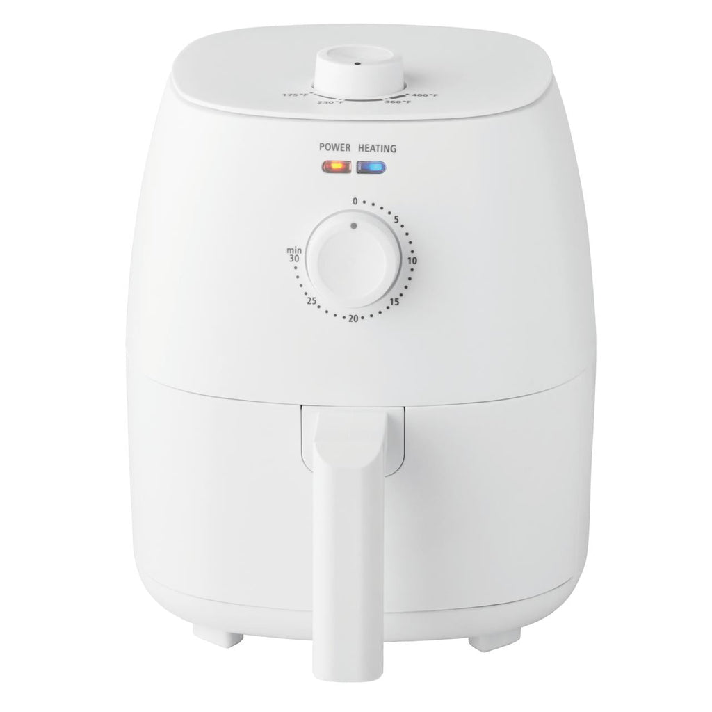 2.2 Qt Air Fryer in Arctic Black with Non-Stick Basket