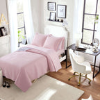 2-Piece Pinsonic Quilt Set, Flora, Lavender,Twin-XL