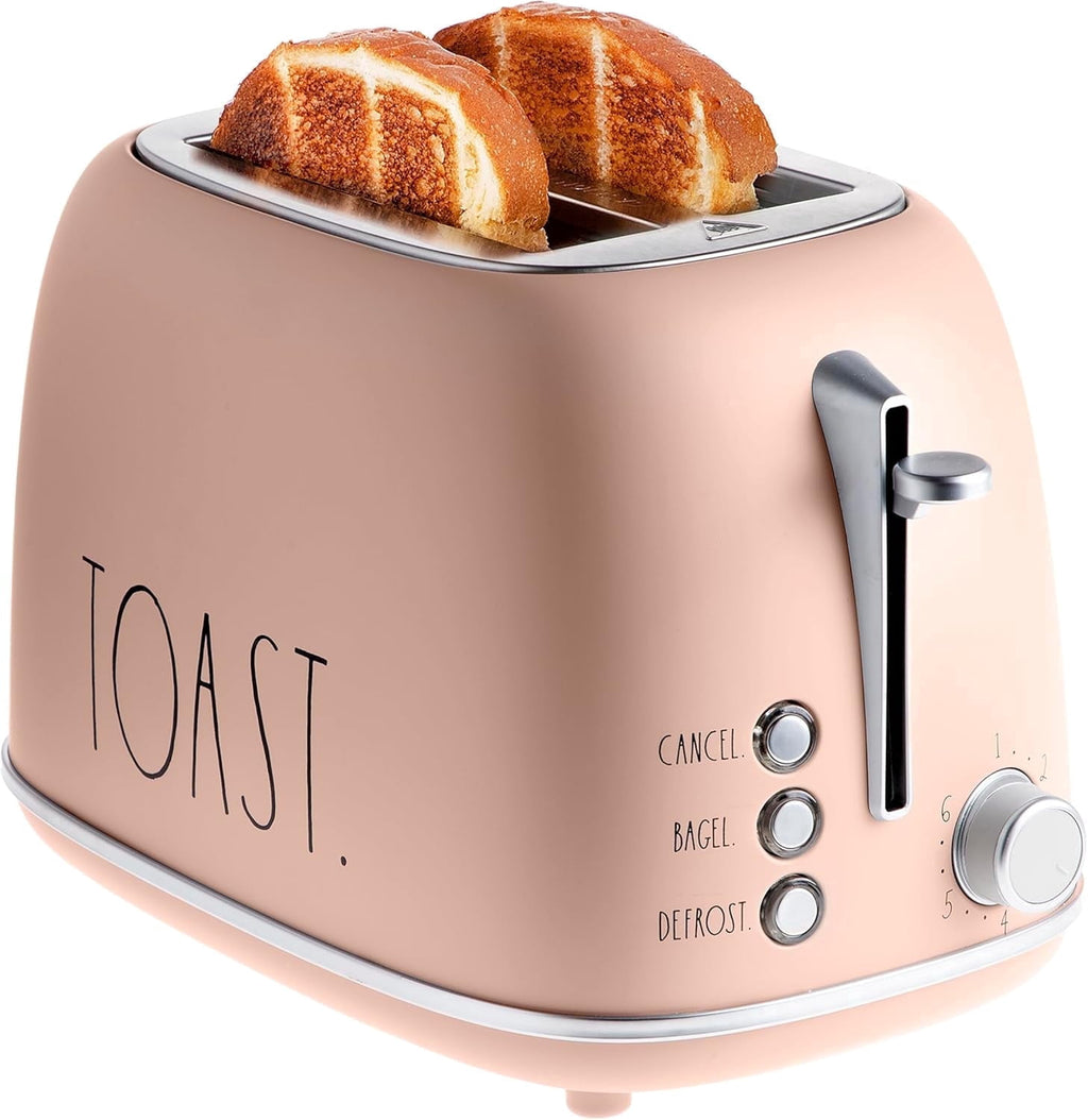 Toaster, Digital Retro Stainless Steel with 6 Shade Settings, Cream