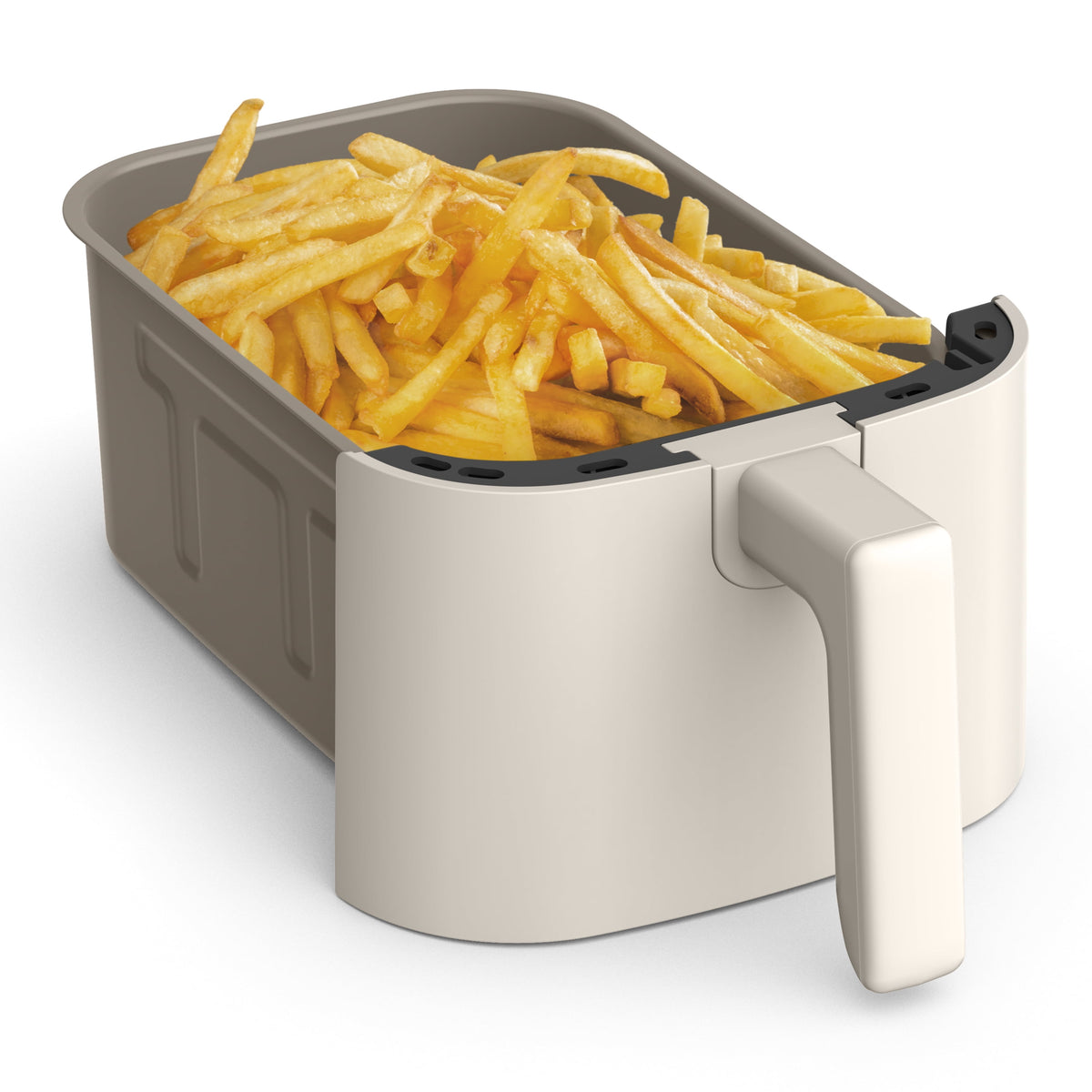 bella 4 Qt Slim Digital Air Fryer with EverGood™ Ceramic Nonstick Coating, 6 Preset Cooking Options, Oatmilk